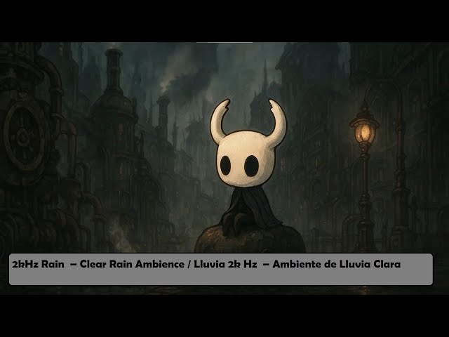 2kHz Rain 10H – Crisp Rain for Focus / Lluvia 2k Hz 10H – Lluvia Nítida para Enfoque
