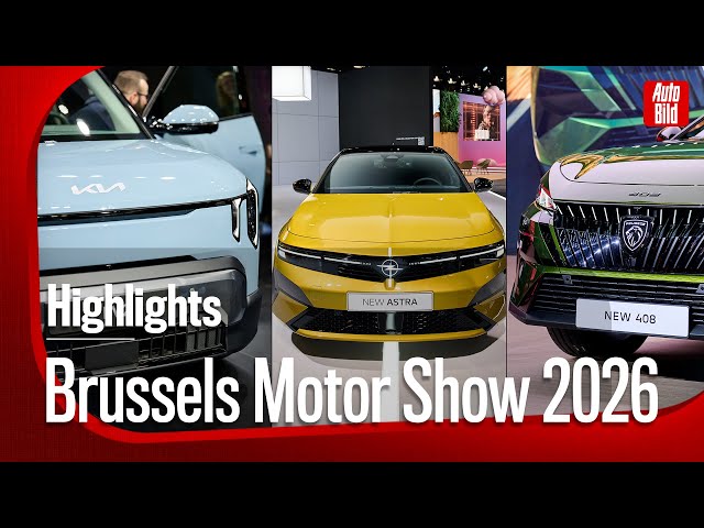 Mazda CX-6e, Kia EV2 und Co – die Neuheiten in Brüssel