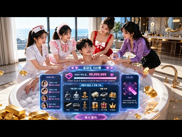 시작부터 미녀 CEO 4명이 자신들을 거둬달라 찾아왔다! 가난한 청년은 호감도 시스템으로 거액을 얻어 4명의 미녀를 이끌고 세계 최고 부자가 된다!