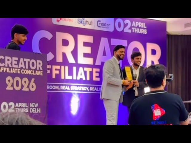 Creator Award 2026 Chartered studies