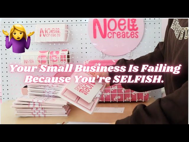 Small Business Hot Takes & Hard Truths | Your Business Is Failing Because You're SELFISH! 🤦🏻‍♀️😬