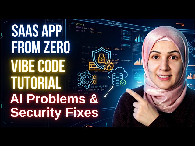 أنشئ مشروع SaaS احترافي بـ Vibe Code | B2B من الصفر | إصلاح أخطاء AI والثغرات