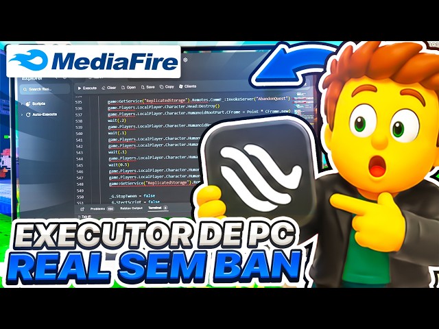 NEW! FREE REAL PC EXECUTOR NO BAN! ✅ HOW TO DOWNLOAD and USE ROBLOX PC SCRIPTS!