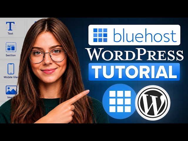 Bluehost WordPress Tutorial 2026 🔥 | Step-by-Step for Beginners