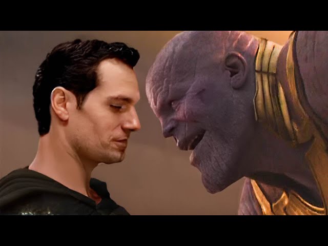 Superman Destroys Thanos