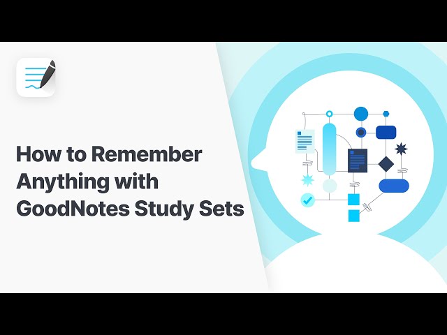 How to Remember Anything with GoodNotes Study Sets