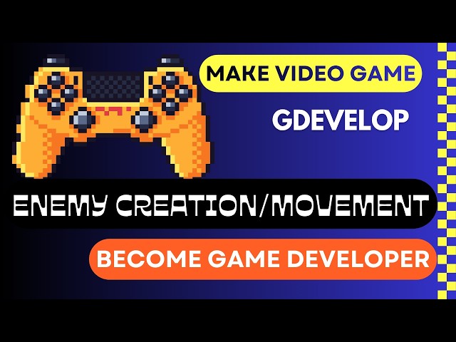 Enemy creation & movement | Gdevelop | Tutorial | Game development