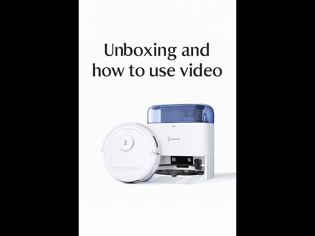 ECOVACS Deebot Mini Omni (Wet & Dry Robot Vacuum Cleaner): Unboxing Video | How to Use