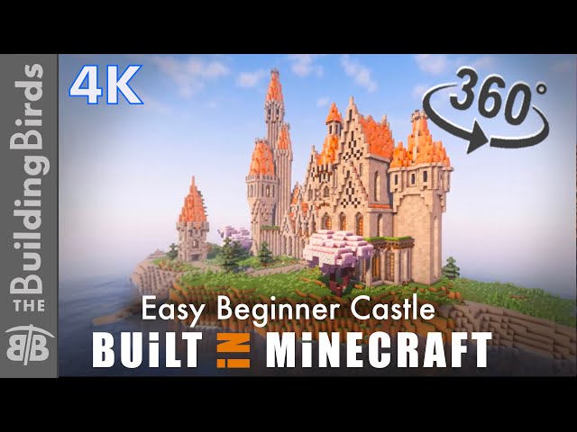 Minecraft 360 - Easy Castle beginner