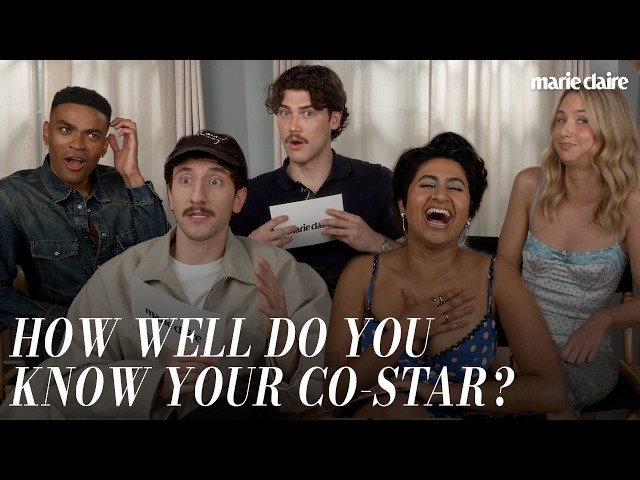 The Cast of Adults Test How Well They Know Each Other | Marie Claire