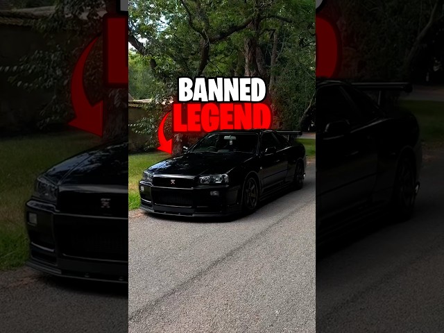 Why the R34 GT-R Was BANNED 😱