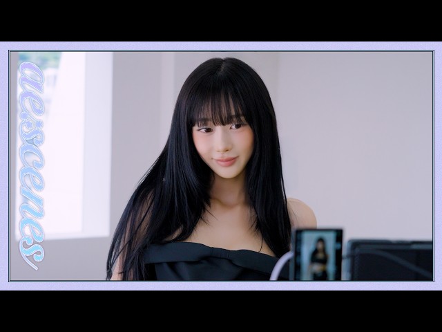 [ae:scenes] 사진을 부르는 비주얼 📸🤍 | 에스파 지젤 클래시 화보 비하인드 (aespa GISELLE CLASSY. Photoshoot Behind)