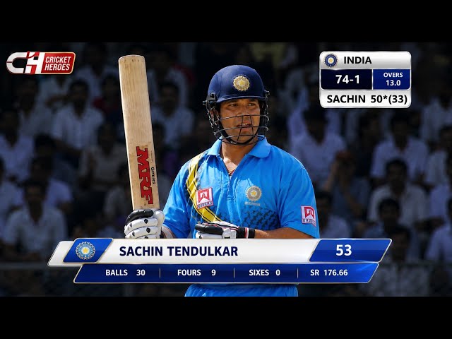 Peak Sachin Gone Mad vs Australia🔥,Fastest ODI Fifty of Master | 163 Strike Rate | Batting Carnage 