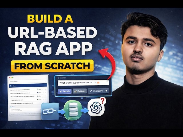 Build a URL-Based RAG App (Streamlit + FAISS) | Ask Questions from Any Website