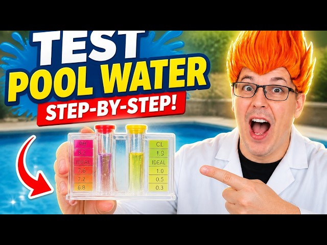 How to Test Pool Water with a Pool & Spa Chemical Test Kit