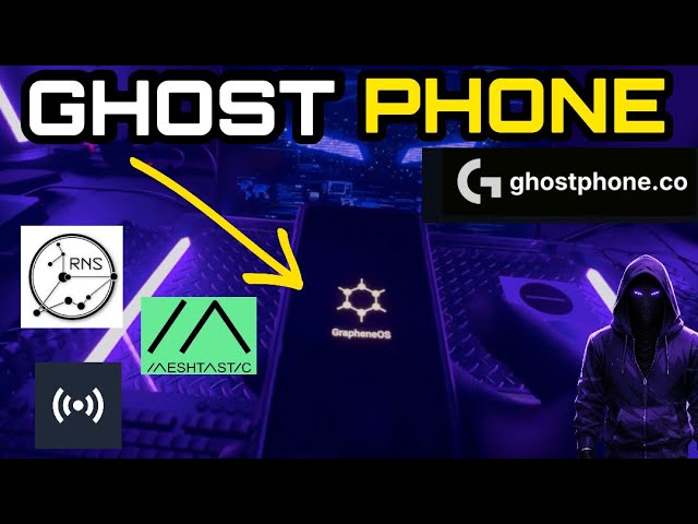 Ghost Phone Ready Out of the Box! My Off Grid + Dark Web Setup and Walkthrough. 