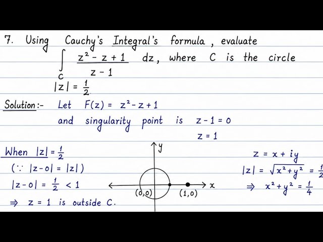 Questions of Cauchy's Integral Formula | Complex Analysis |MSc Maths | Easiest Explanation