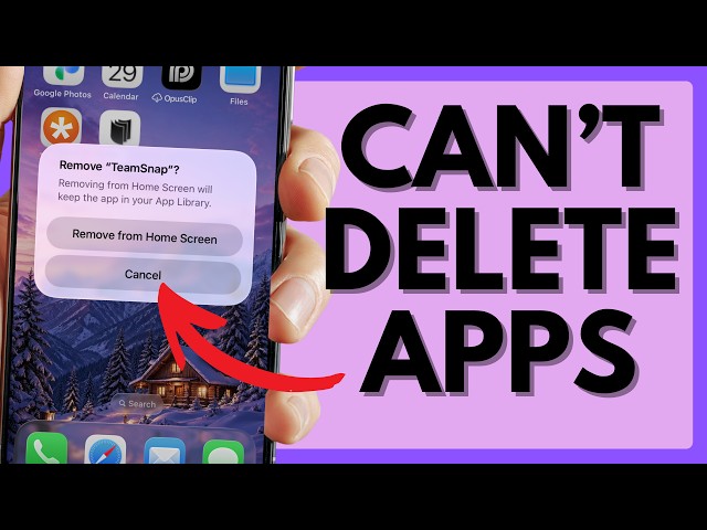 How to Prevent Apps From Being Deleted on iPhone