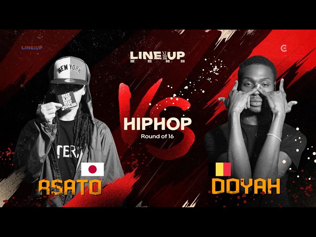 16 -6 ASATO (JP) VS DOYAH (BE) HIPHOP ROUND OF 16ㅣ2026 LINE UP XI🇰🇷