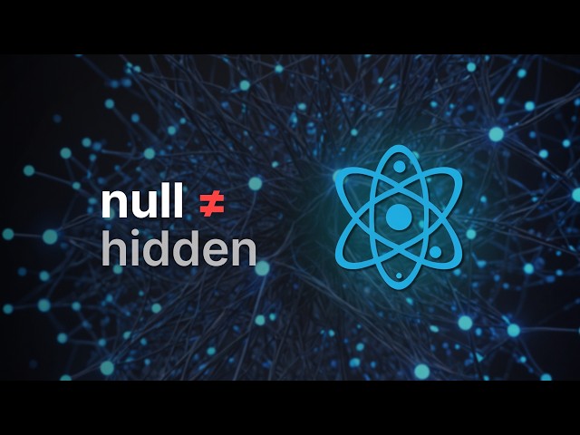 Why returning null in React matters | React Interview Deep Dive #4