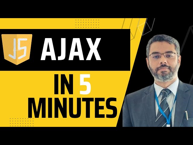 AJAX in 5 Minutes | What is AJAX with W3Schools | JavaScript AJAX Tutorial for Beginners