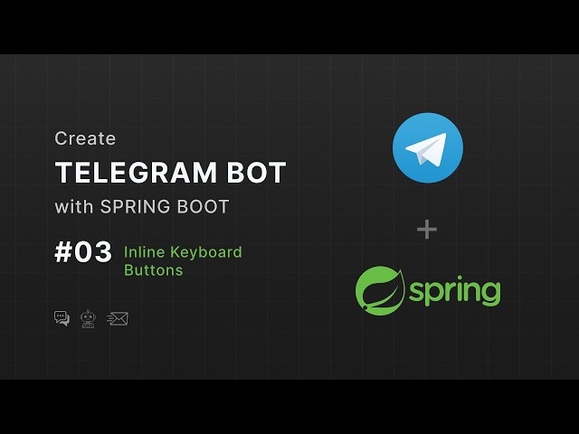 Java Telegram Bot #3 - Inline Keyboard Buttons