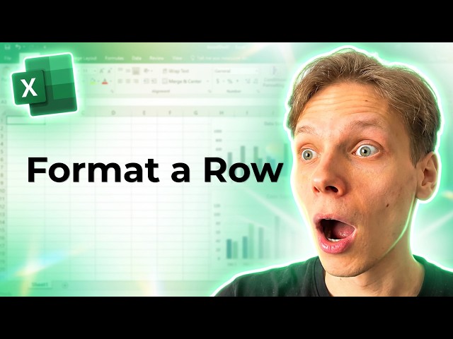 How to Format a Row in Excel [2026 Easy Guide]