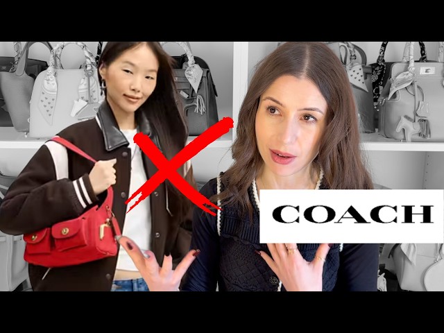 Why I ran away from COACH yesterday...