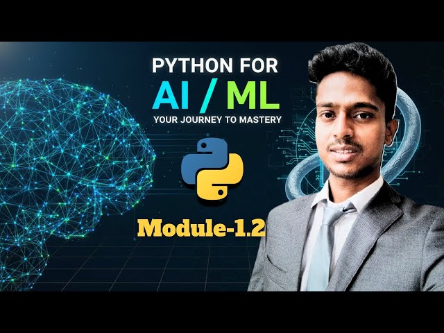 Python Basics for ML | Numbers, Operators, Variables, Keywords, Strings
