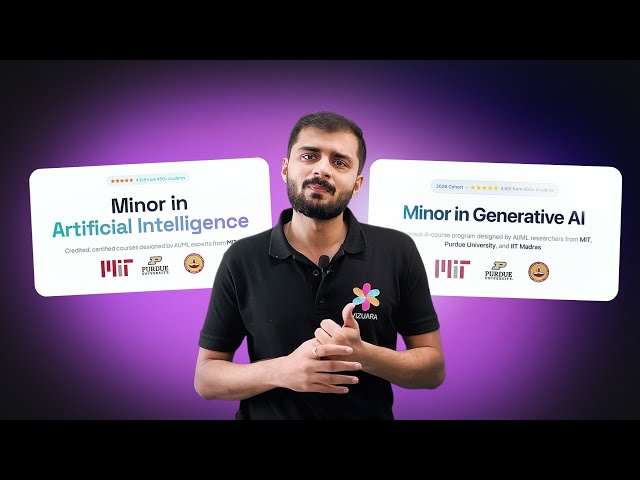 Launching Minor in AI and Generative AI 2026