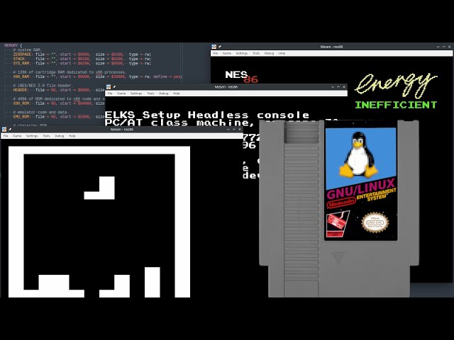 Linux Running On An NES, But For Real This Time!
