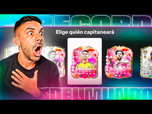 CONSIGO EL FUT DRAFT RECORD DEL MUNDO (100% IMPOSIBLE) 96 VALORACIÓN EA FC 25 - DjMaRiiO