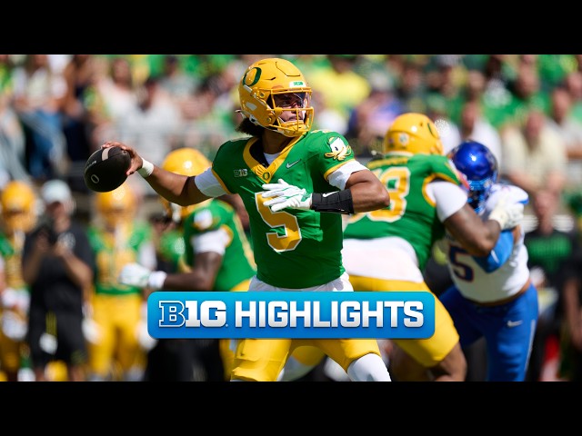 Boise State at Oregon | Highlights | Big Ten Football | 09/05/2026