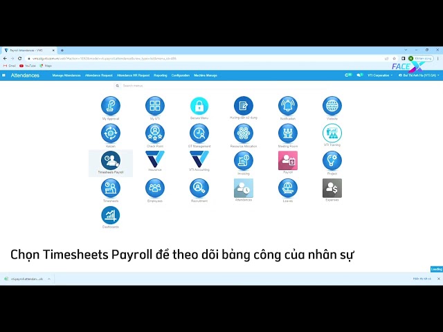 Demo FaceX - Hệ thống quản lý chấm công nhận diện khuôn mặt trên WMS