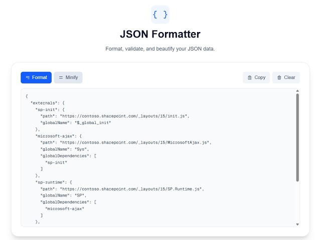JSON Formatter 1.0.0 - Stop Staring at Messy Code! 💻 Format, Beautify & Validate JSON Instantly!