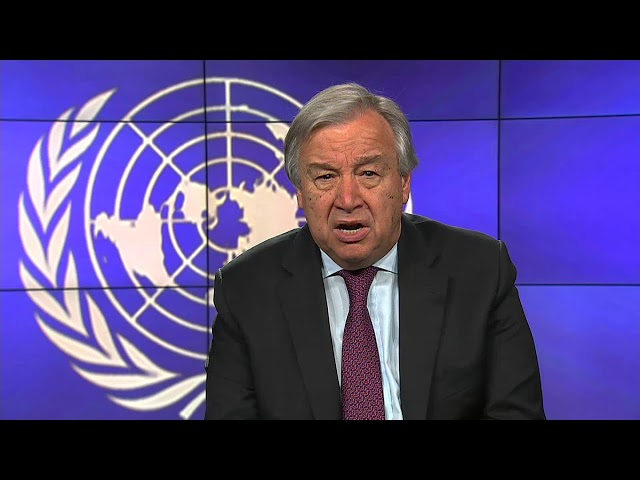 UN Secretary-General Video Message for WTISD 2018
