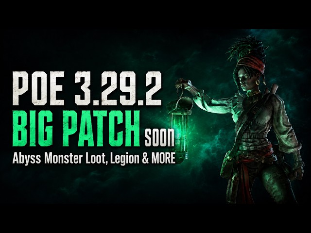 POE 1 - 3.29.2 Big Patch In Hours. Abyss Ground Loot, Legion & More. Path of Exile Allflame