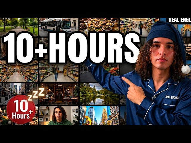 LEARN ENGLISH While You Sleep 💤 | 10+ Hours of Slow English Listening