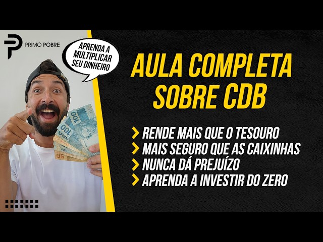 CDB MASTERCLASS - The best investment for beginners
