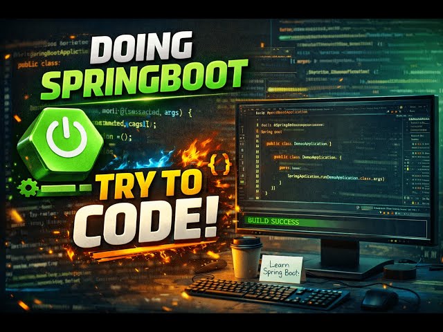 TRYING TO CODE AGAIN !! #springboot #java