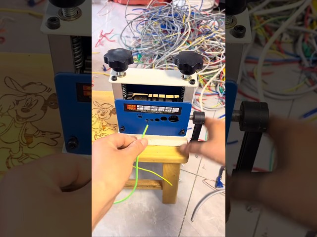 Multifunctional Electric Wire Stripper Machine #HardwareTools #RepairTools #shortsfeed