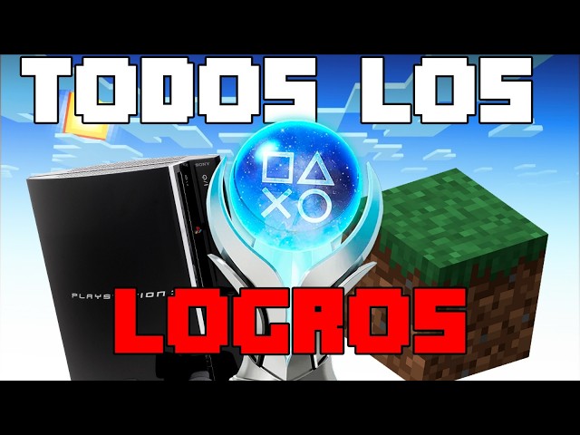 El PLATINO DE MINECRAFT PS3 es INFANCIA