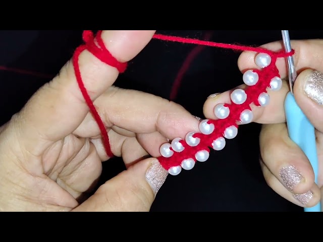 Very Easy Beautiful Crochet Pearl Rakhi /Easy & Elegant Handmade Rakhi Tutorial/Kalpana Tutorials 