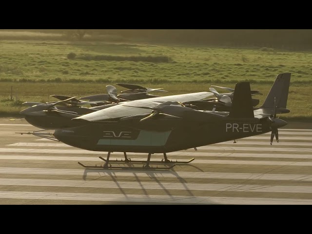 eVTOL First Flight by Eve, an Embraer spin off