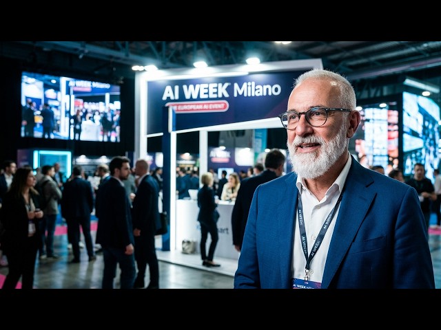 AI WEEK Milano 360° | Walking Tour tra gli Stage & Chiacchierata sul futuro dell'AI (Parte 2)