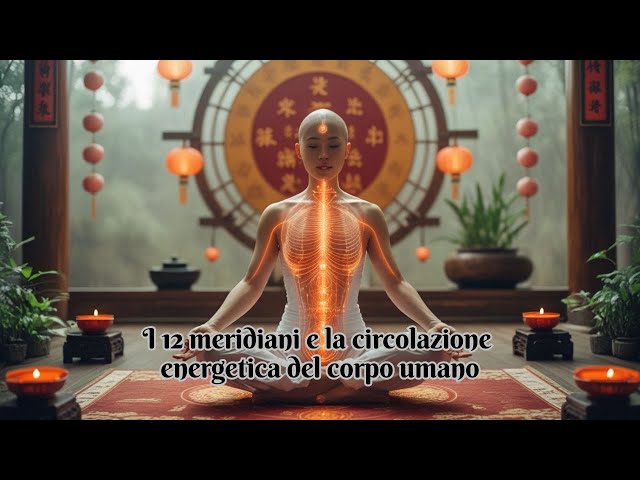 I 12 meridiani e la circolazione energetica del corpo umano