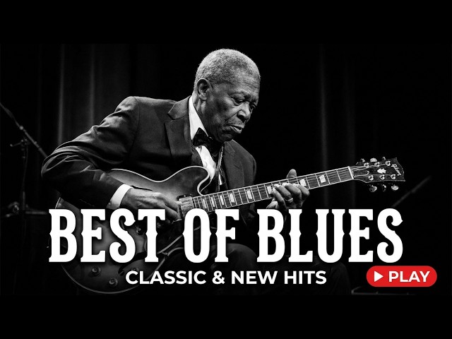 Eric Clapton, Jimi Hendrix, ZZ Top, BB King, Muddy Waters – Classic Rock Blues with Powerful Vocals