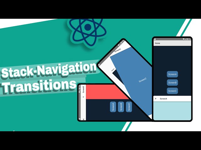 🔵 Custom Navigation Transition | Card Transition Animation | React-Navigation v6/5