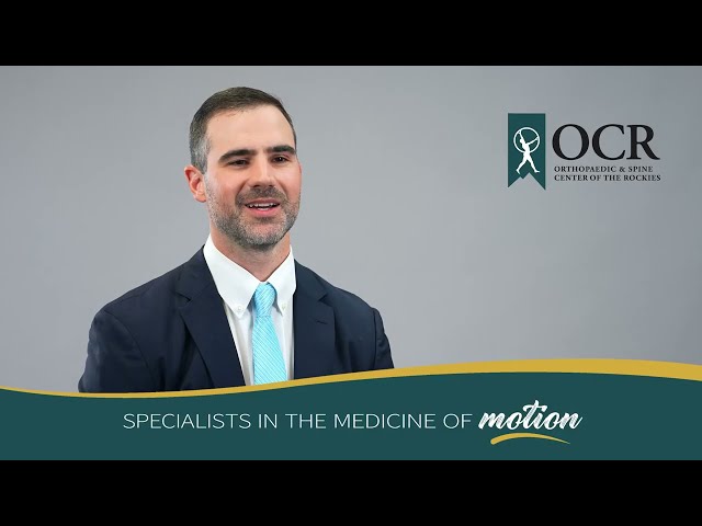 Get To Know Dr. Scott Galey | OCR Total Joint Surgeon