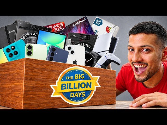 Best Phones & Electronics  to buy on Flipkart Big Billion Day Sale !